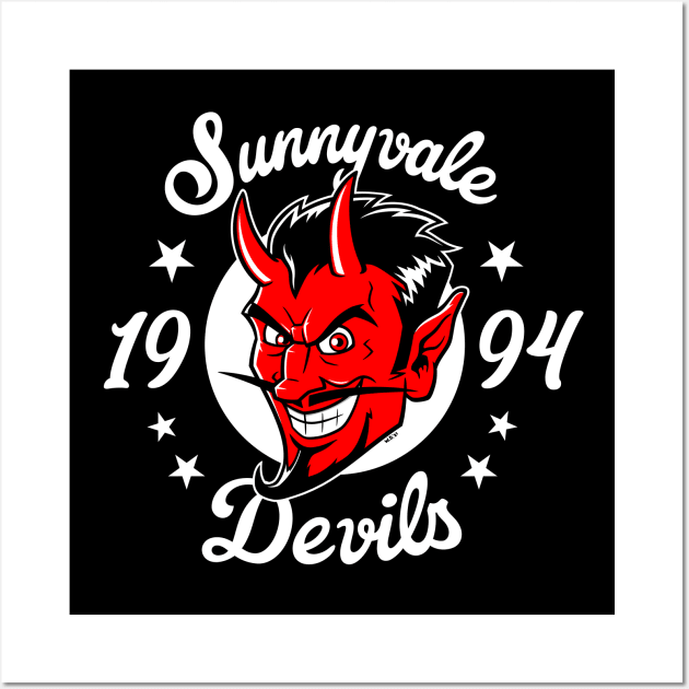 Sunnyvale Devils Wall Art by wloem